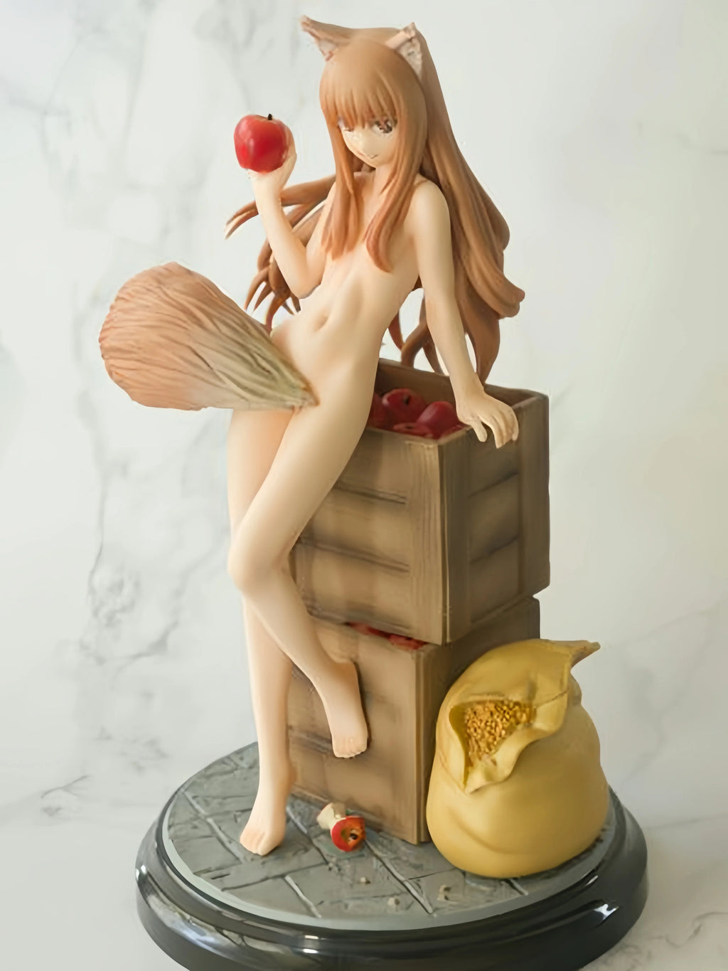 Anime  Figures Girl Spice and Wolf Holo PVC Action Figure 18 ± for Adult Collectible Model Halloween Christmas Gift Toy HG