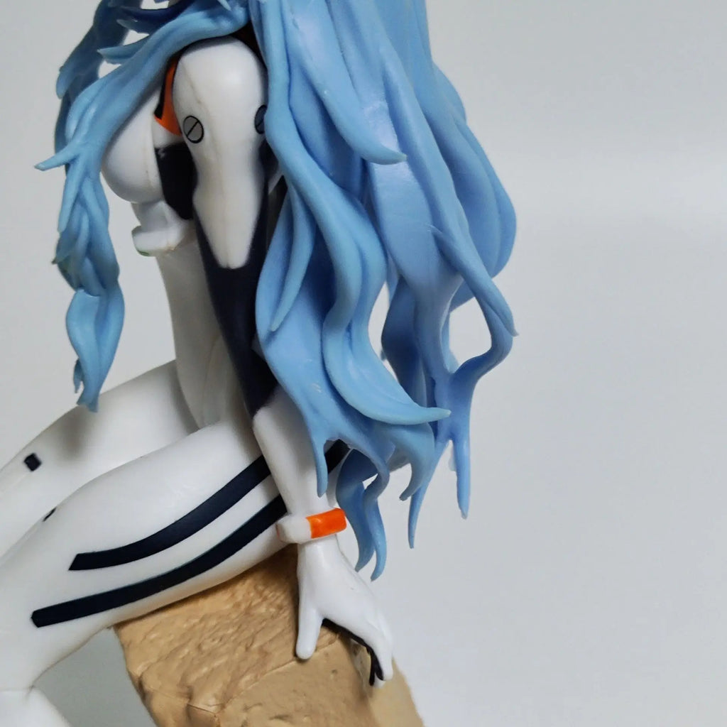 19см Аниме Шин Евангелион Гекиджоубан Ева фигурка Дълга коса Аянами Рей екшън фигурка PVC модел кукла класически орнаменти играчки подаръци