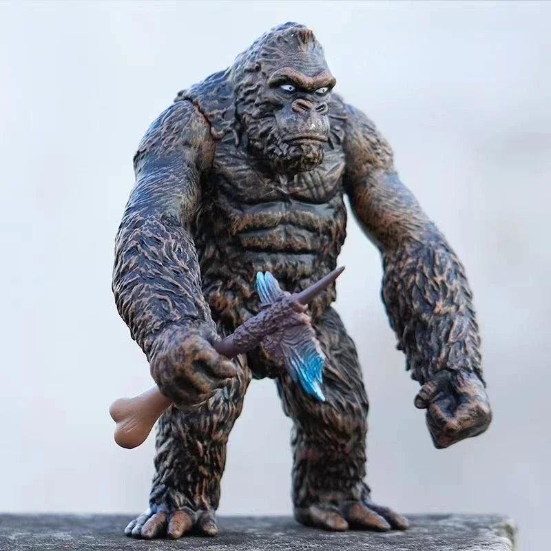 Anime Godzilla VS King Kong Action Figure King Ghidorah Three headed Golden Dragon PVC model collectibles toy kid Holiday gifts