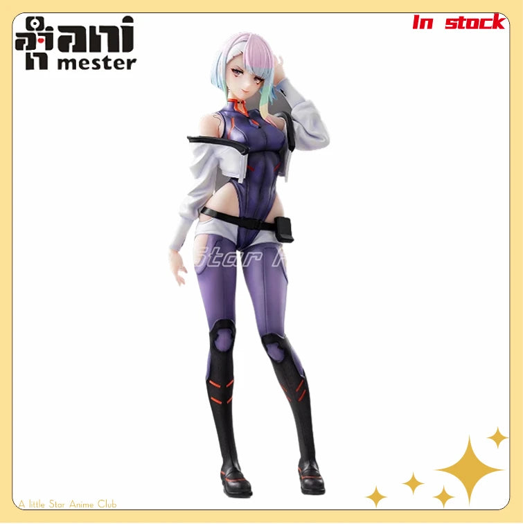 Auf Lager Original AniMester CYBERPUNK: EDGERUNNERS LUCY 1/7 Anime Figur Modell Sammlung Spielzeug Geschenke