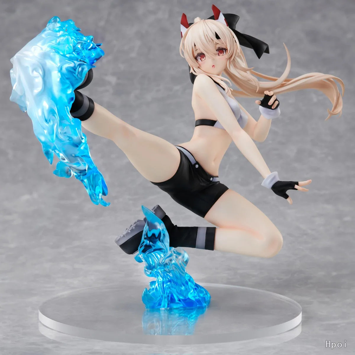 【MT】FREEing UnionCreative Azur Lane Ayanami Jumping Flying Kick 1/7 Scale Figures Anime Ornaments Collection Toy