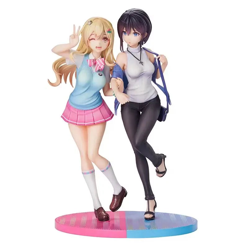 Original in Stock APEX Oshirabu:waifus Over Husbandos Hayahoshi Akuru Furutachi Ren Kurumizawa Koibito Anime Action Figurine Toy