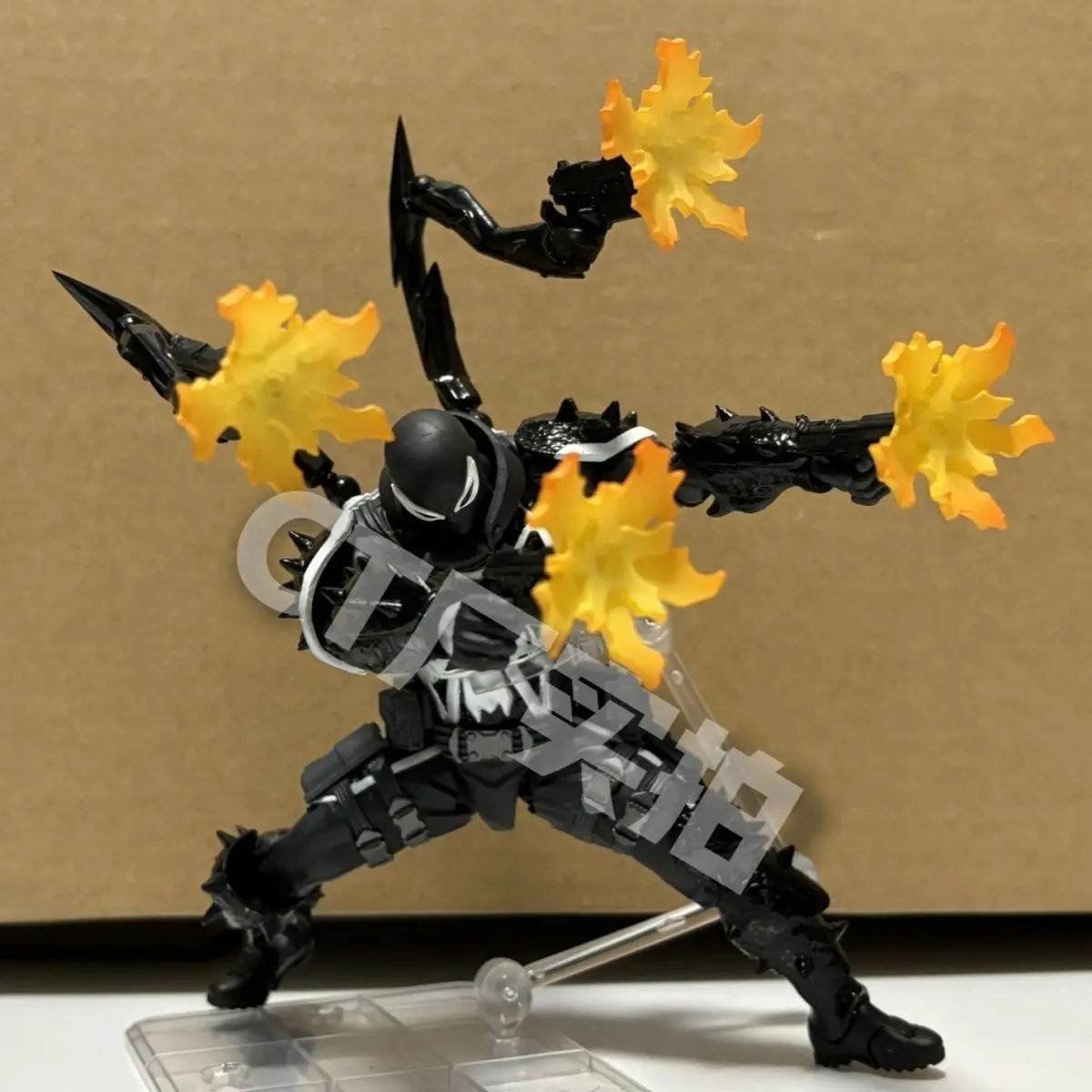 2024 Agent Venom Action Figure CT Version Kaiyodo Anime Figurine Marvel PVC Movable Collection Eugene Thompson Ko Model Toy Gfit