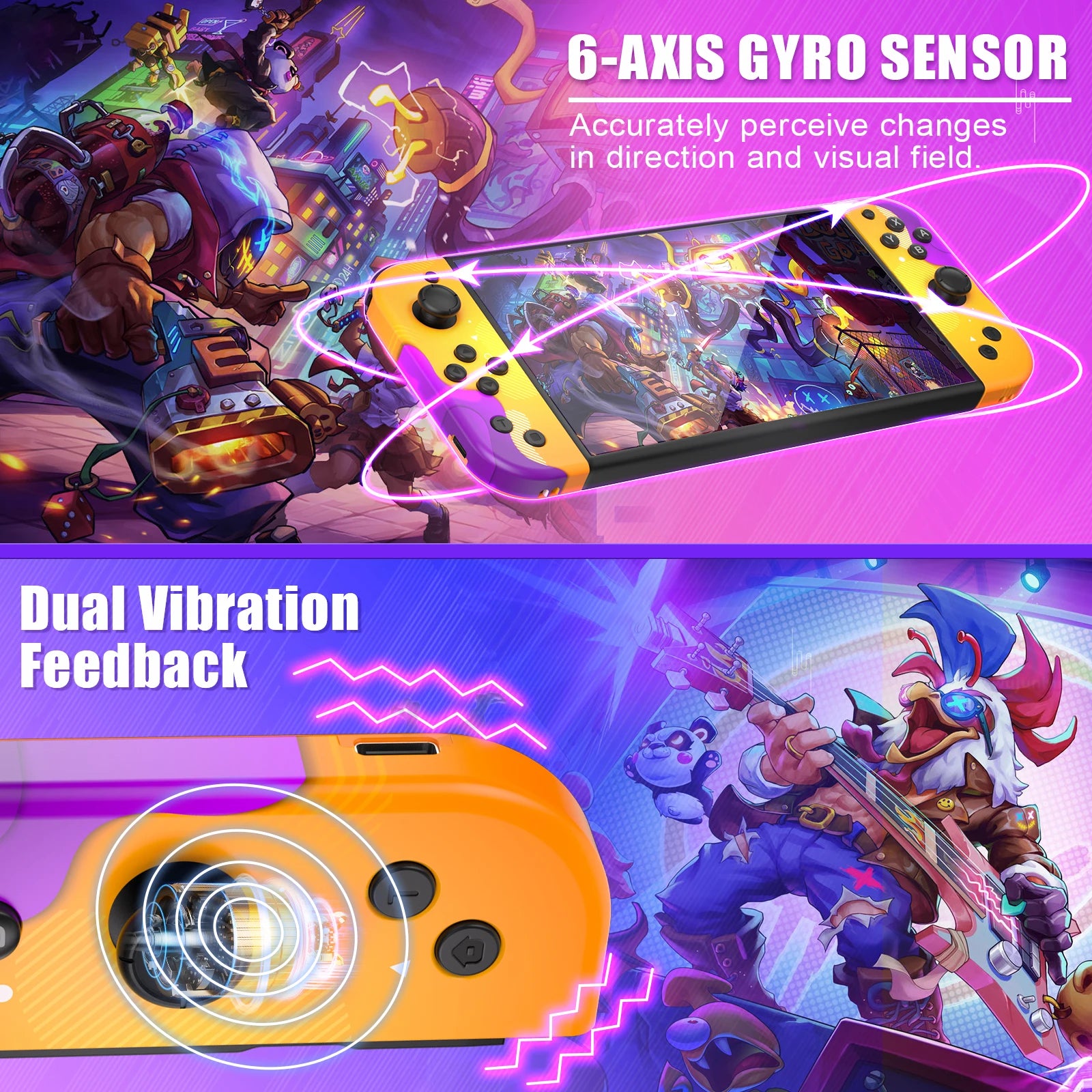Joy Pad For Nintendo Switch/Ios/Android/Pc Wireless Video Game Controller Trubo Control Console Joystick With Bluetooth Gameped