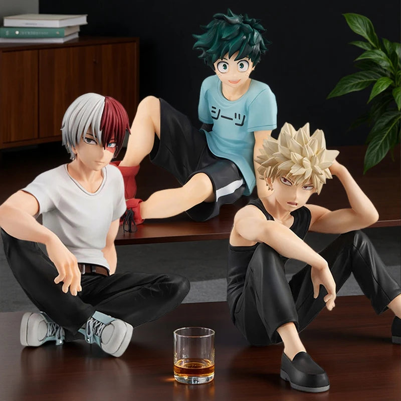 My Hero Academia Midoriya Izuku Anime Figure Boku no Hero Academia Bakugo Katsuki/Todoroki Shoto Action Figure Model Doll Toys