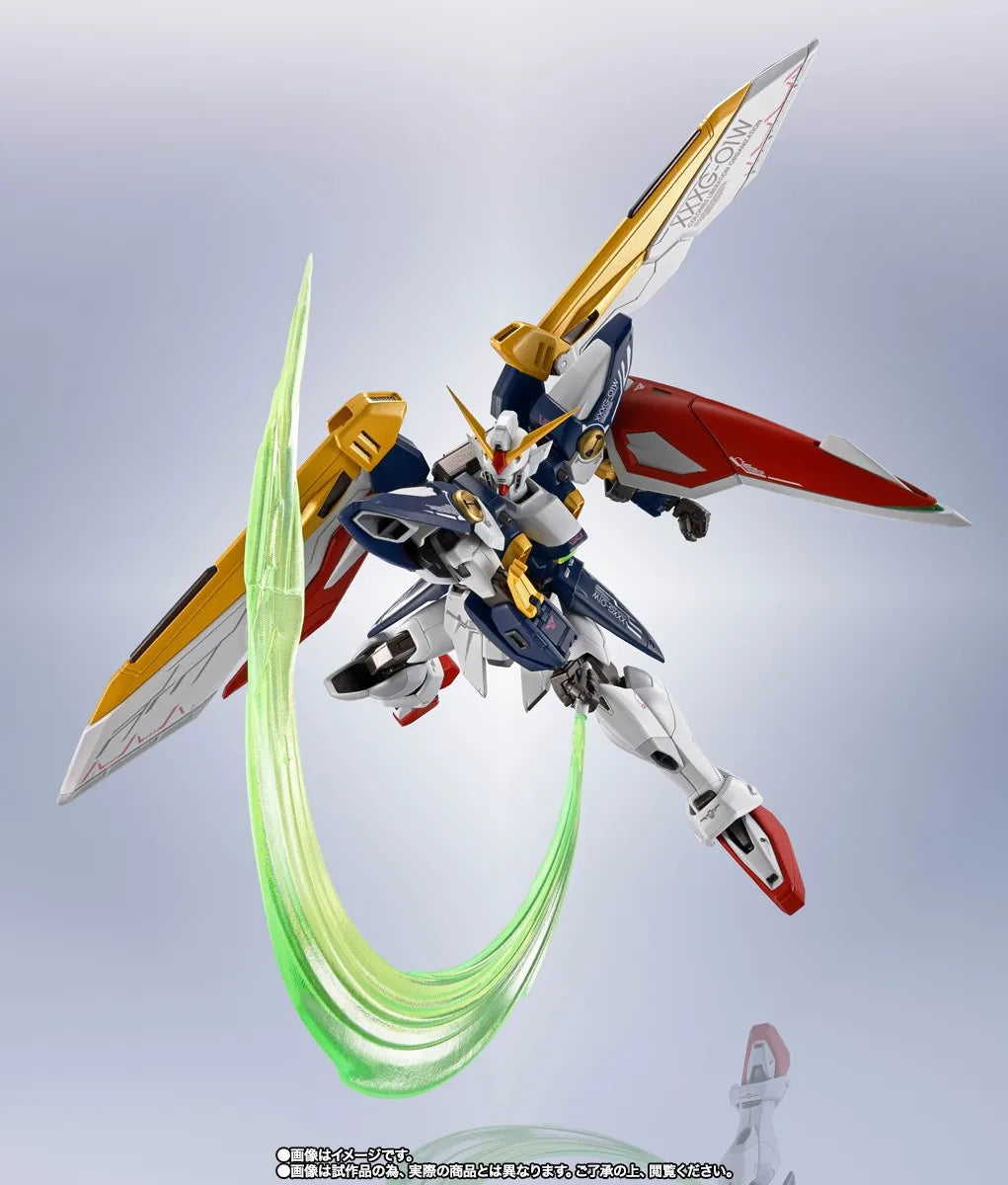 In Stock Genuine BANDAI Mobile Suit Gundam W METAL ROBOT SPIRITS Wing Gundam Figure Anime Action Model Toy