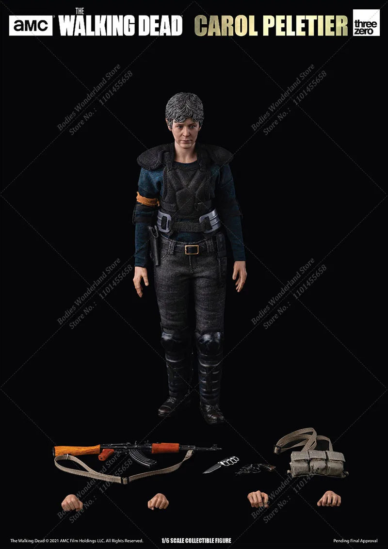 3Z0099 3Z005000W0 1/6 Scale Collectible The Walking Dead Morgan Jones Carol Pelletier 12Inch Male Solider Action Figure Model To