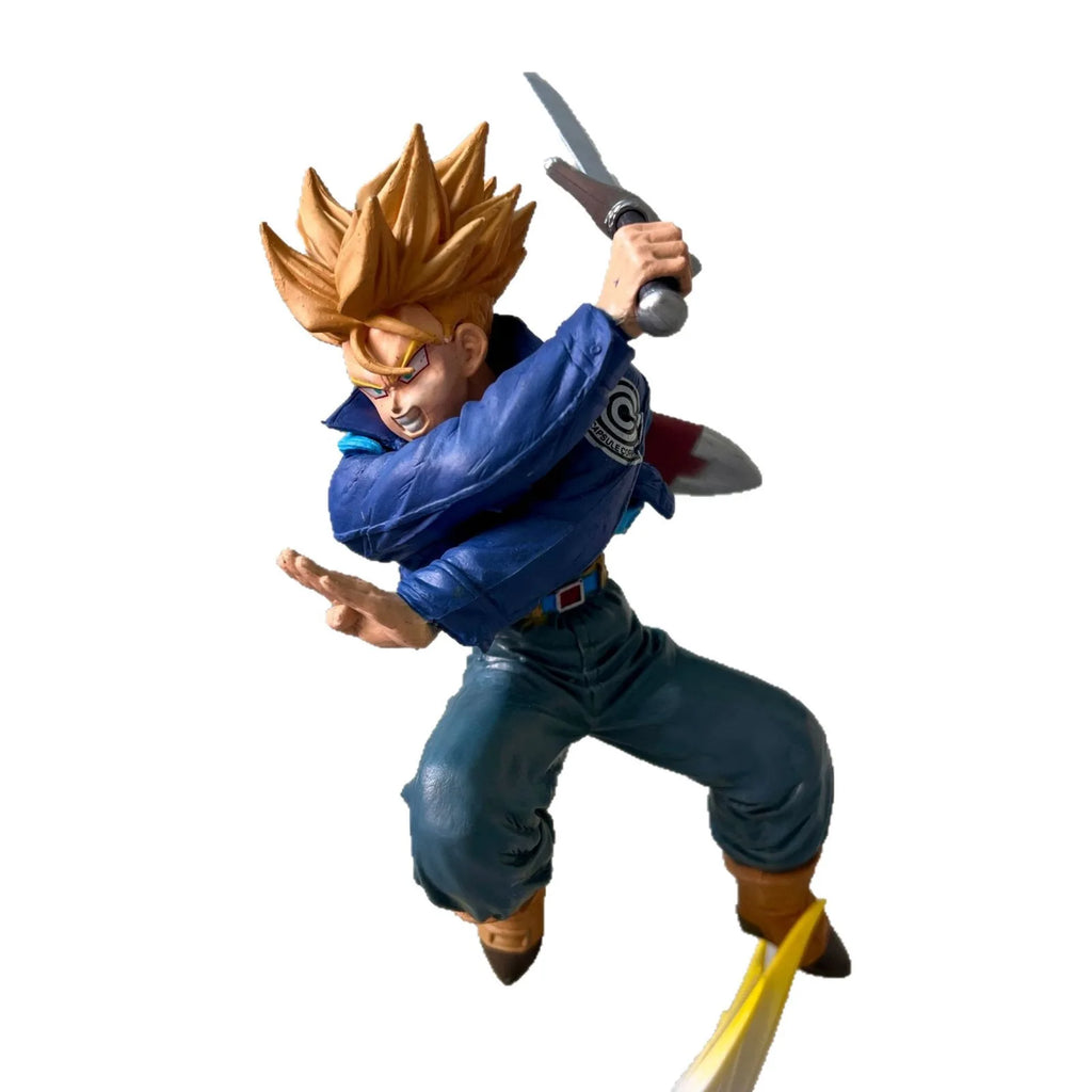 28cm/9.84in Anime Dragon Ball Z Figure Trunks Action Figures Pvc Statue Collection Model Toys for Children Gifts