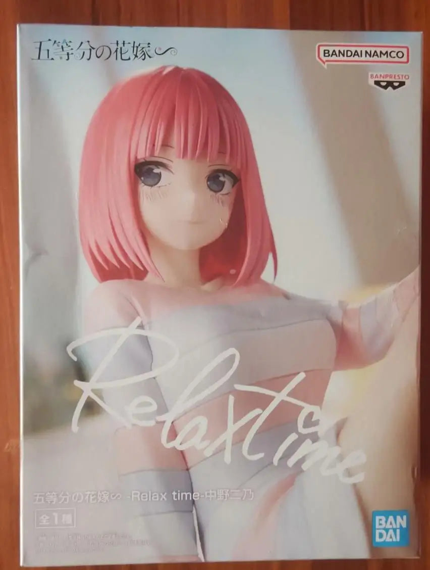 In Stock Bandai The Quintessential Quintuplets Relax time- Nakano May Yotsuba Miku Nino Ichika Anime Figure Model Toy Gift