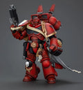 Joytoy Warhammer 1/18 Action Figures Blood Angels Jump Pack Squad Captain with Jump Pack Model Toy Boy Gifts 3.75inch