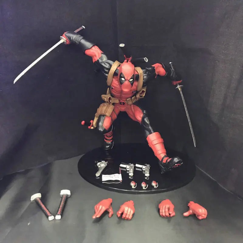 Hot Sale Deadpool Action Figure Anime Ml Legends X-Men Figuras Toy Manga Figurine Gk Statue Decoration Model Adult Kid Gift