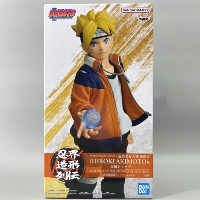 BANPRESTO NARUTO NEXT GENERATIONS Ninjakai Zokai Retsuden Uzumaki Boruto In Stock Figure Anime Model Toy WY