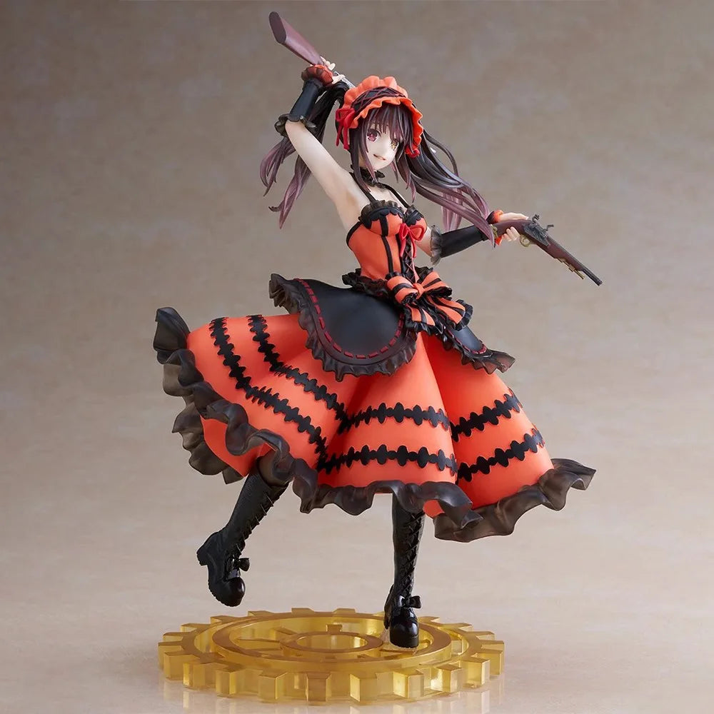 In Stock Taito Original Genuine Date A Live IV Tokisaki Kurumi Artist MasterPiece+ Zafkiel 23cm Collections Model Toy Figures