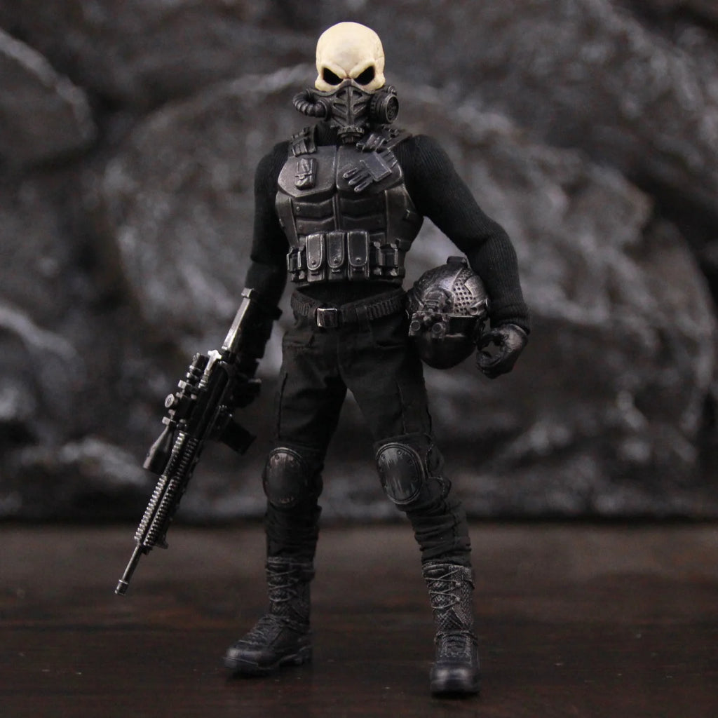 Männlicher Soldat der Spezialeinheiten-Serie Task Forces Soldat Skull Sergeant Master 15 cm Actionfigur ONE:12 1:12 1/12 Spielzeugpuppenmodell