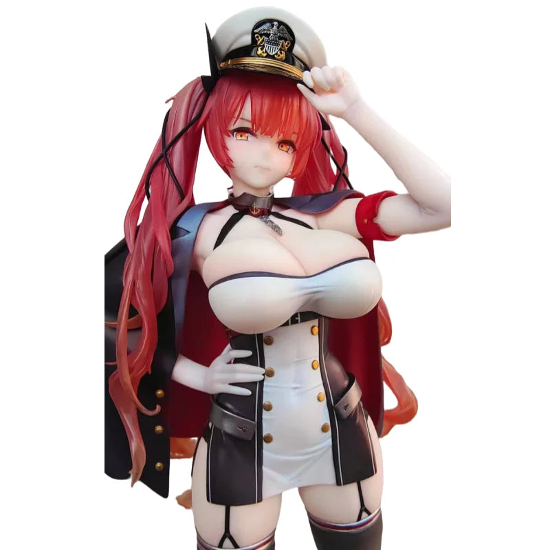 25 см великолепно момиче от Хонолулу, екшън фигурка, Azur Lane, мобилни игри, жени, плътни фигурки, колекция, орнаменти, подаръци, PVC модел играчка.