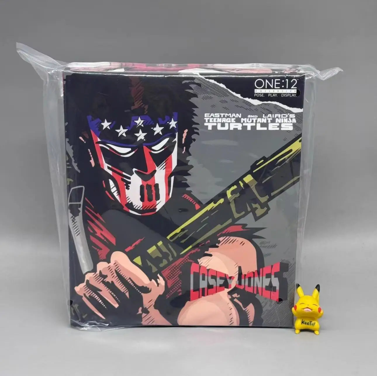 Mezco Casey Jones Teenage Mutant Ninja Turtles Baseball Man Ant 1:12 Doll 6-inch Movable Figure
