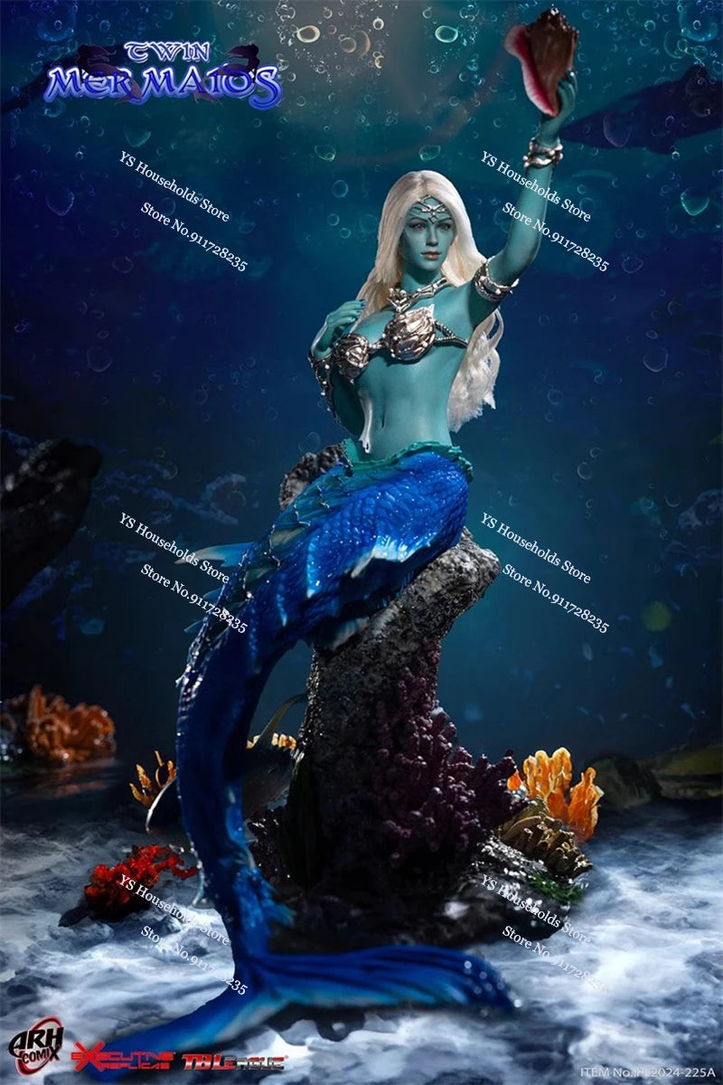 In Stock TBLeague PL2024-225A Blue PL2024-225B Normal Verison 1/6 Sea Beauty Female Monster Action Figure Delicate 12" Doll