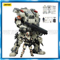 JOYTOY 1/25 Action Figure APOC Series Bedrock Albus Standard Combat Type Mech UNSC Medic Levi Anime figures Toys
