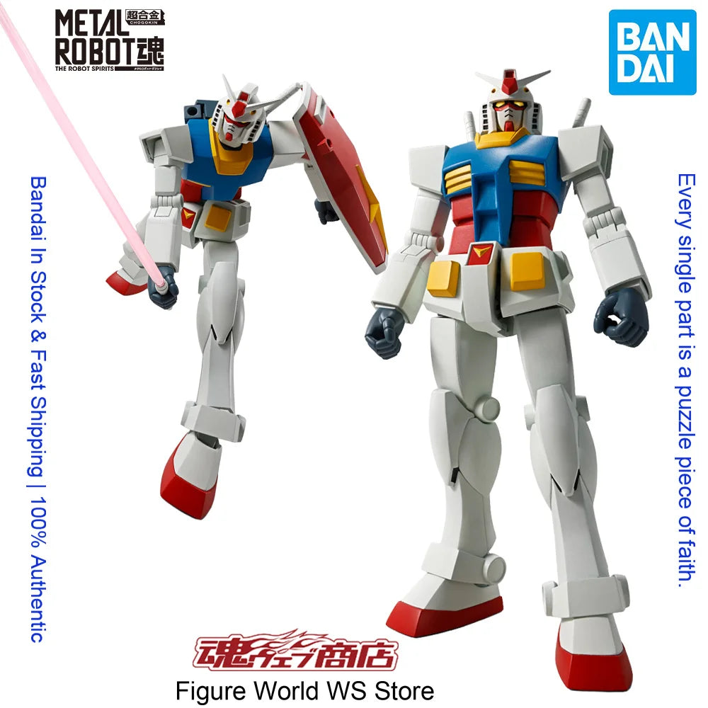 BANDAI Mobile Suit Gundam GQuuuuuuX   METAL ROBOT Spirits SIDE MS Gundam (GQ) Shuji It RX-78-2 GUNDAM  Authentic  Figure Model