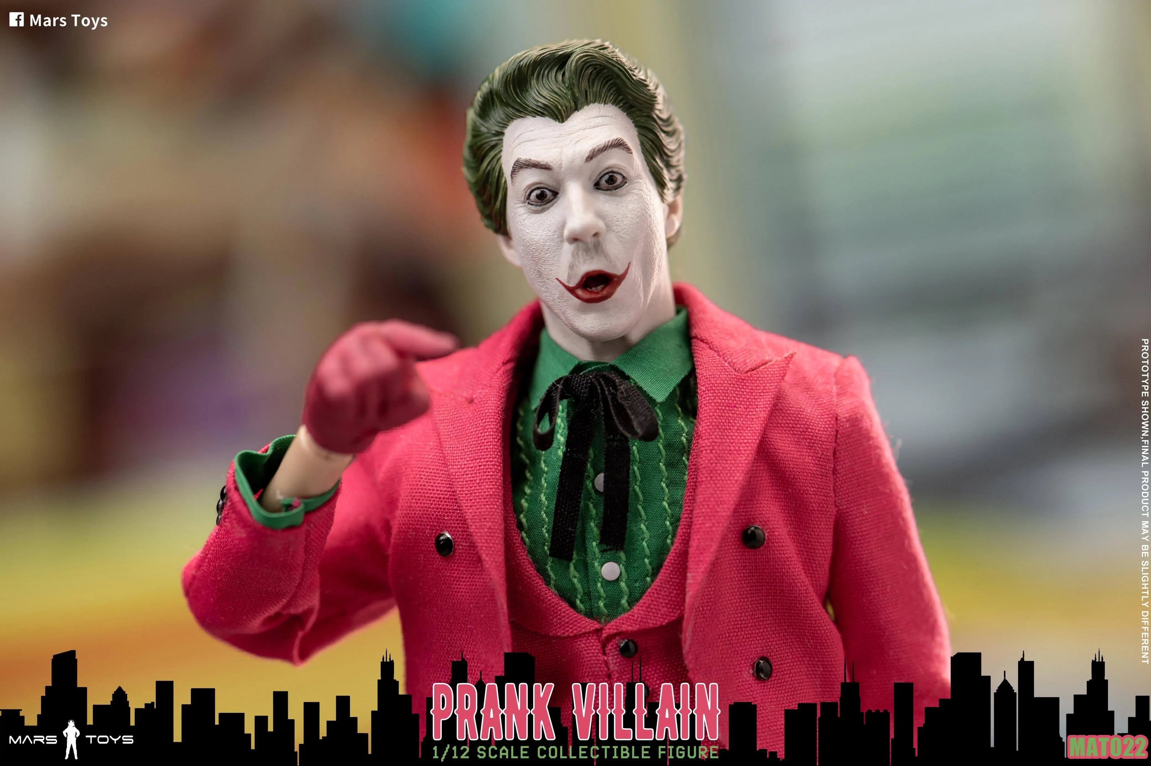 Mars Toys 1/12th Scale Prank Villain Action Figure Mat022 Original Collectible Action Figure Anime Model Garage Kit Toy