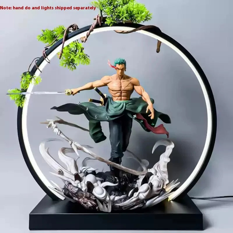 One Piece GK Zoro Двуглав орел Колекционерска фигурка Подарък за рожден ден Аниме тематична екшън фигурка играчка за фенове и колекционери