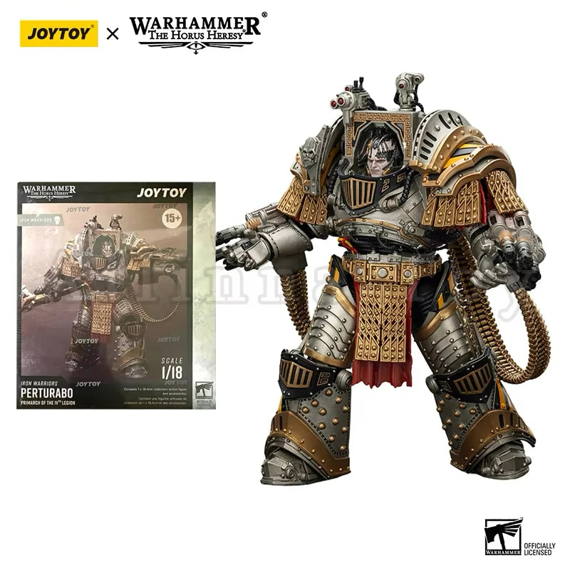 JOYTOY 1/18 Action Figure The Horus Heresy Iron Warriors Iron Circle MKlll Tactical Tyrant Siege MKVI Tactical Anime Model