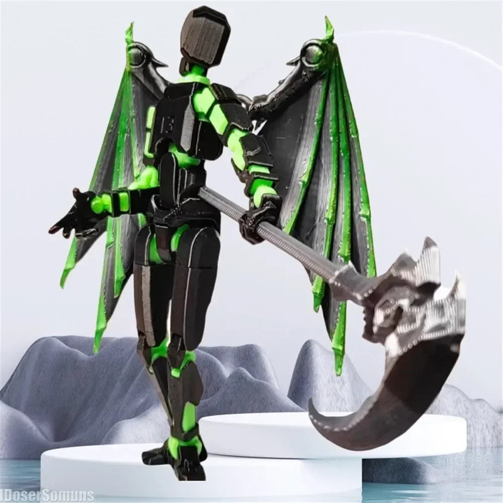 3D Printed Toys Action Figures DIY Mannequin Decompression Dummy 13 Figure Movable Shapeshift Robot Toys for Boy Gifts 2025 New