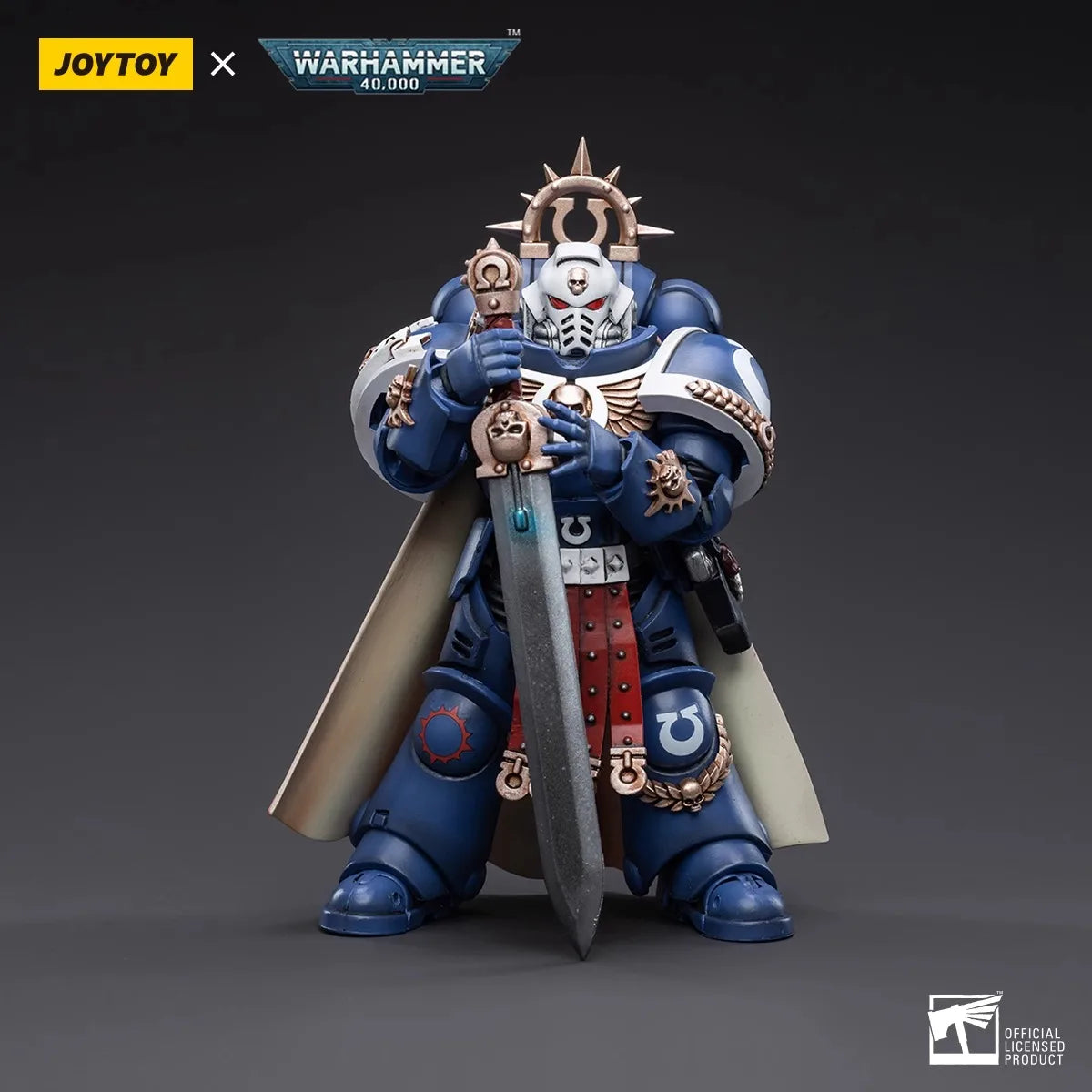 【На склад】 JOYTOY Warhammer 40K 1/18 Екшън фигурка Ultramarines Primaris Captain Model Toy Boy Подаръци 3.75 инча