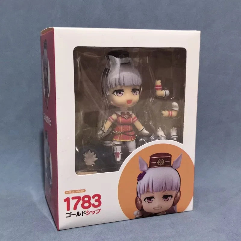 10cmGSC Nendoroid 2151 Rice Shower Uma Musume Pretty Derby Movable Face Plates Cute Poseable Figure Boxed Anime Collectible Fre