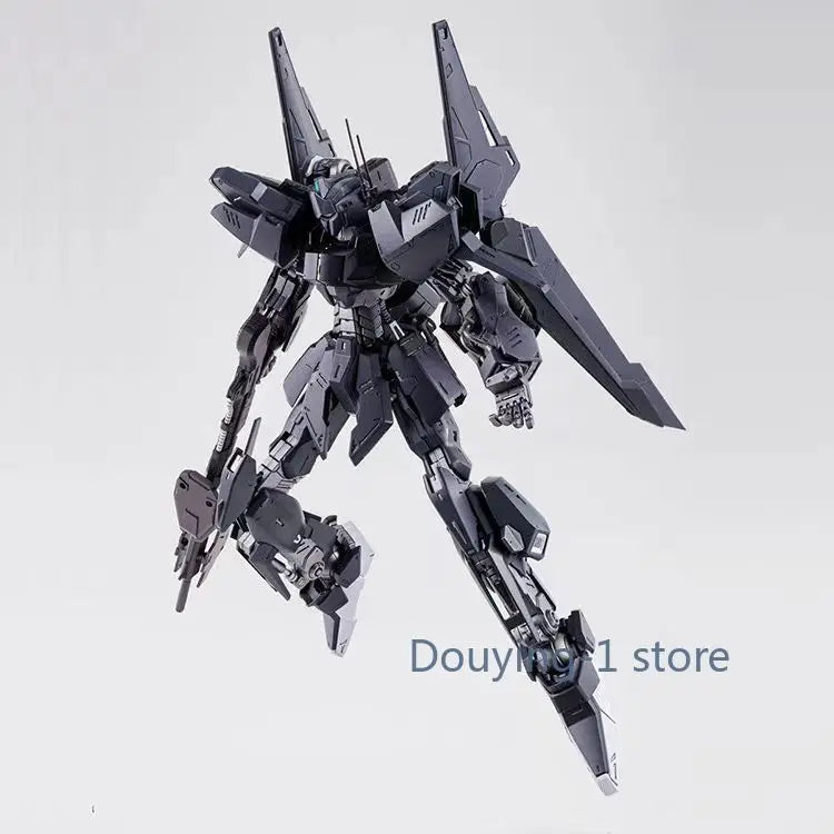 Genuine Bandai 1/100 PB Limited MG GUNDAM HYAKU-SHIKI CRASH GBWC Black Action Figure Gift Anime Model Toy