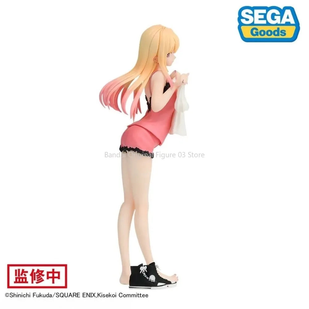 In Stock SEGA Luminasta My Dress-Up Darling Kitagawa Marin -Try On Time Ver.- PVC 18CM Anime Action Figures Model Collection Toy