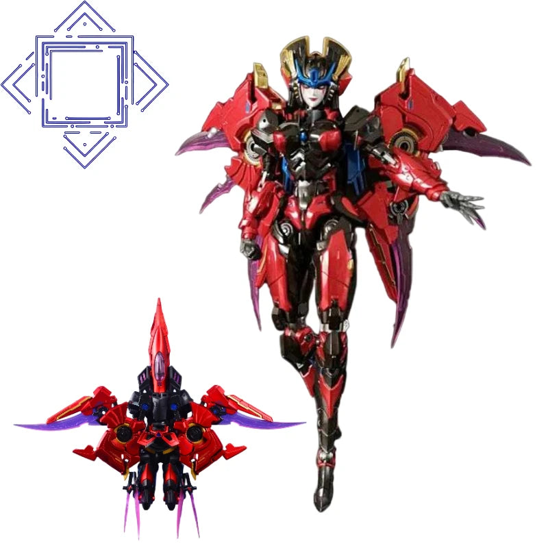 Brand New in Stock Bingotoys BT-02 Wind Girl Transformable BT02 Articulated Mecha Girl Figure, Birthday Gift and Collectible