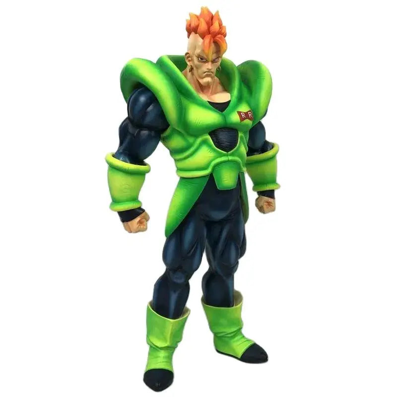 41 cm Anime Dragon Ball Lchiban Actionfigur ANDROID #16 Statue PVC bewegliche Sammlung Puppe Super Saiyan Gk Figur Modell Spielzeug