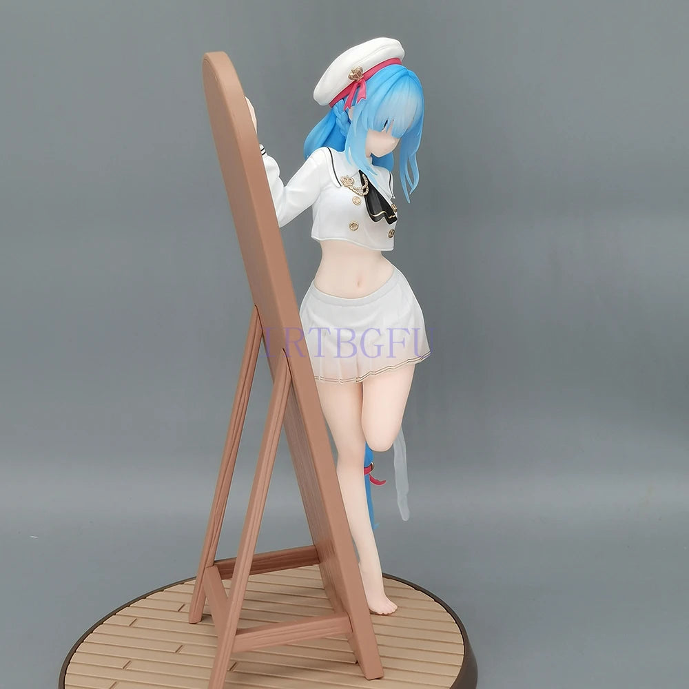 Original 19cm Azur Lane Janus Gift+ 1/8 Fear of Changing Clothes Anime Figures PVC Action Figure Toy Game Collectible Model Doll