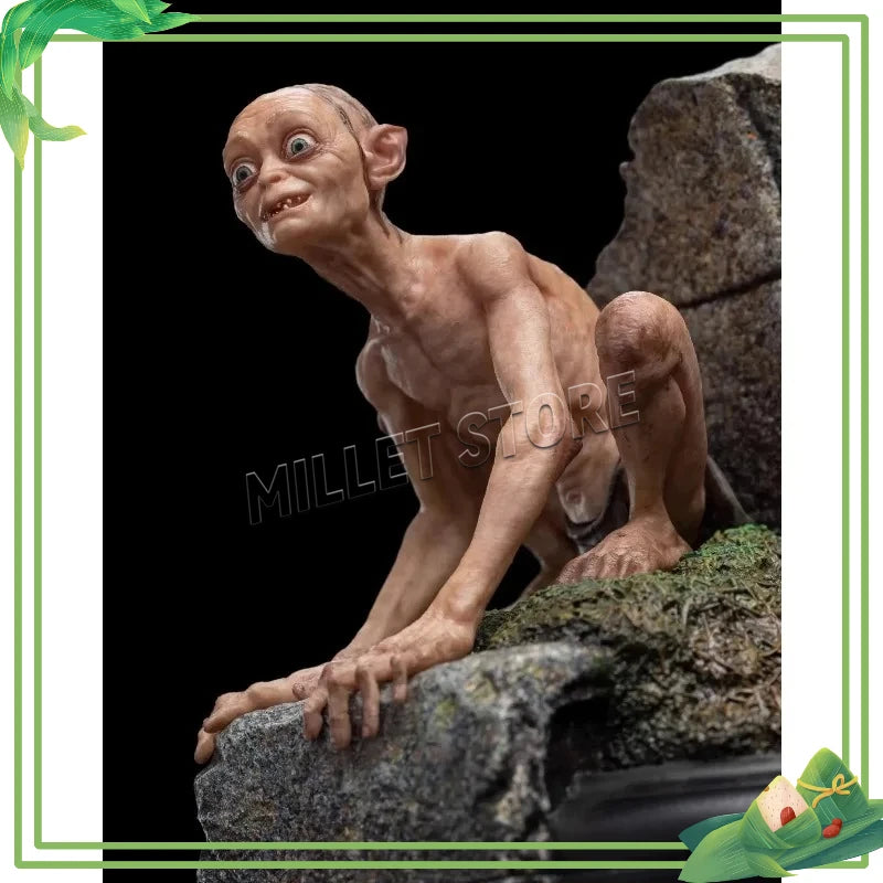 ‌The Lord of The Rings Anime Figures The Hobbit  LOTR Action Figure Gollum Smeagol Figurine Ornament Birthday Gift for Kids Toys
