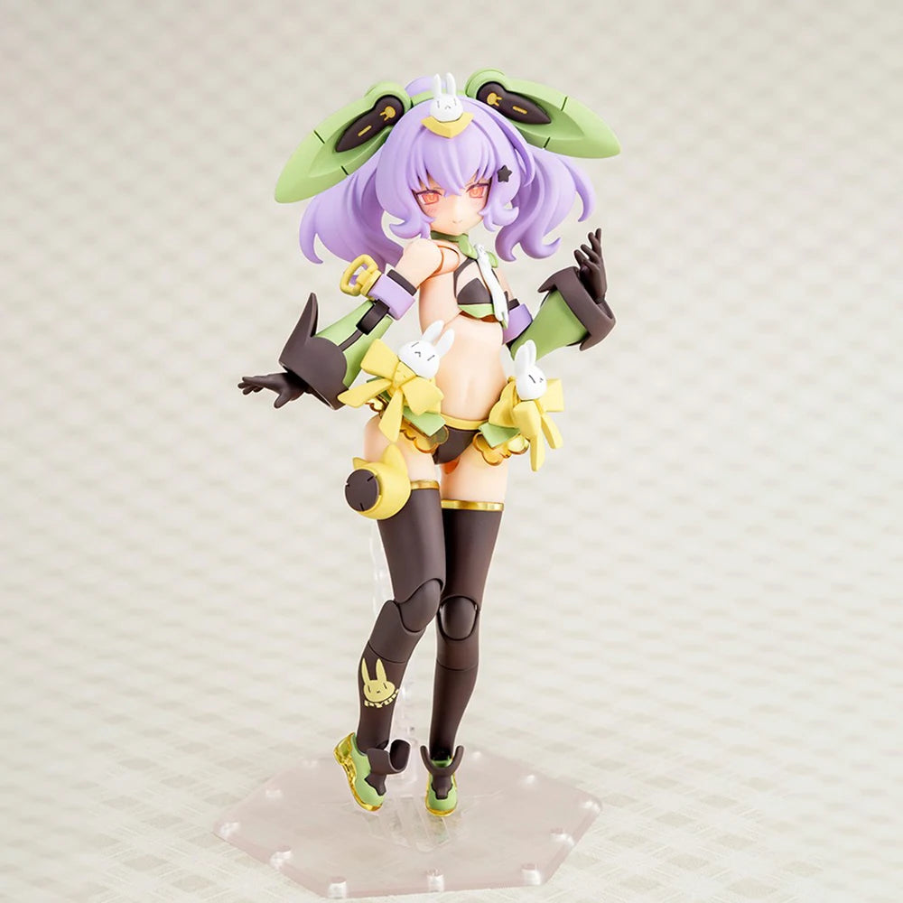 In Stock Original Kotobukiya KP741 Megami Device PUNI MOFU Tu Rabbit Mobile Suit Girl Assemble Model Kits Action Figure Toys