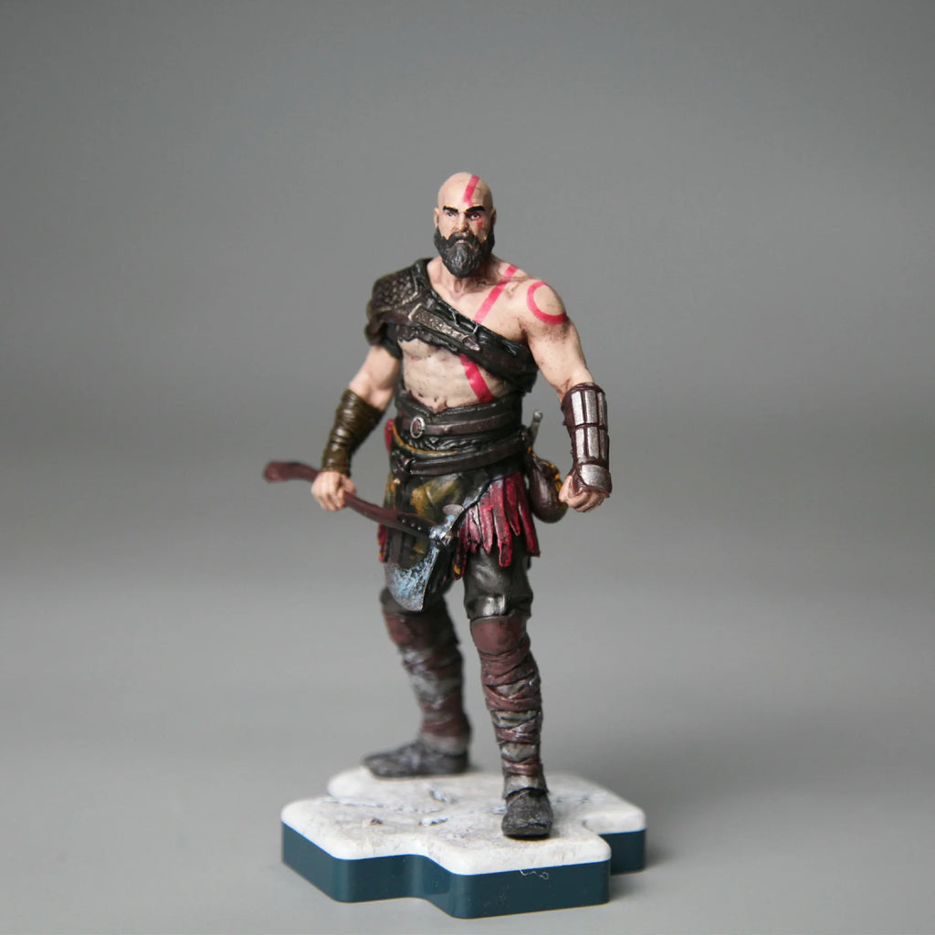 New Totaku Figure Model Toys THE HUNTER Bloodborne God Of War Kratos Atreus For Kids and Adults Collection
