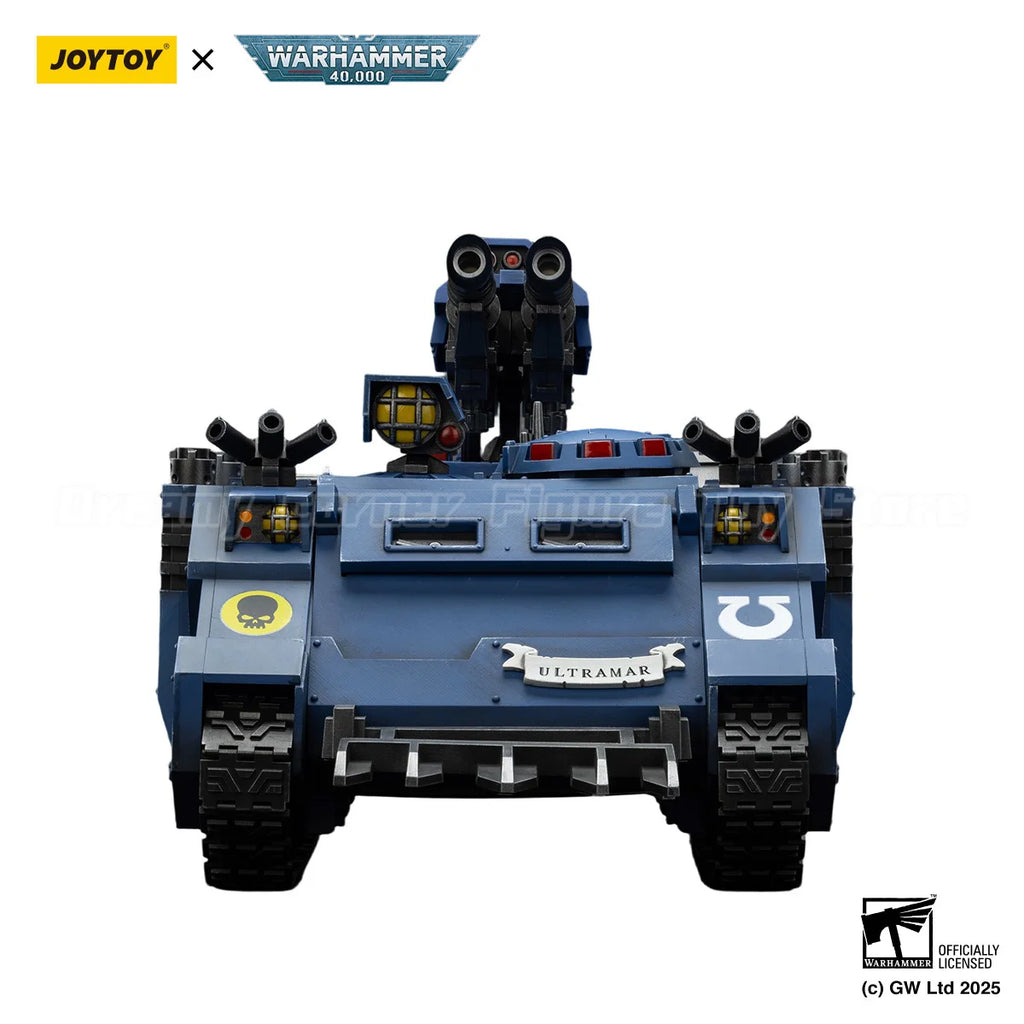 【24 Hours Delivery】JOYTOY Warhammer 40K Ultramarines Razorback with Twin Lascannon 1/18Anime Figure Model