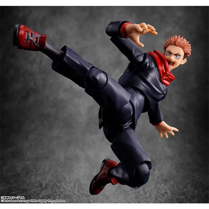 Genuine Bandai S.H.Figuarts Shf Yuji Itadori (Best Selection) Figure Animation Character Toy Gift  Model Toy Collection Model