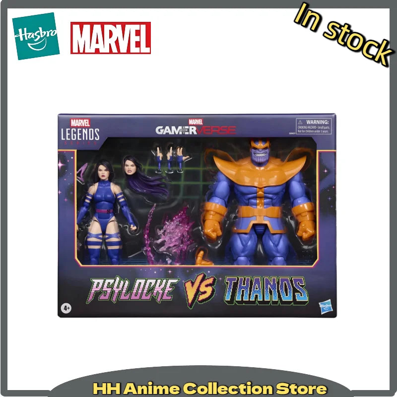 In Stock Hasbro Marvel Legends Game Universe Thanos VS Psylocke Set Collection Gift Hobby