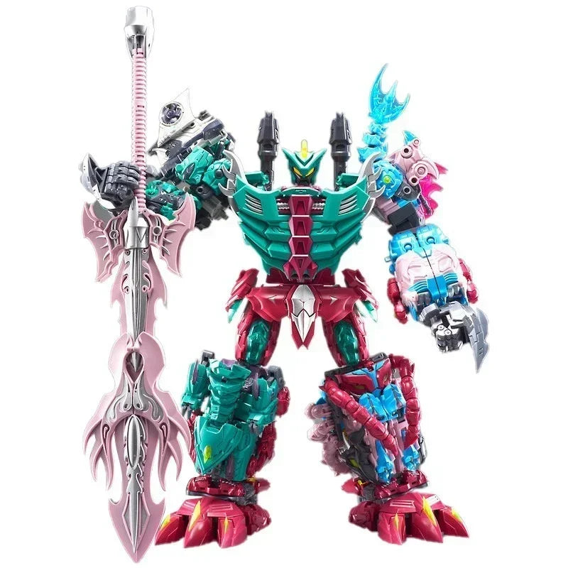In Stock TFC Poseidon Piranakon P-01-06 Transformation Toy 6-Model Full Set Reproduction Action Figure Toy Collection Gift