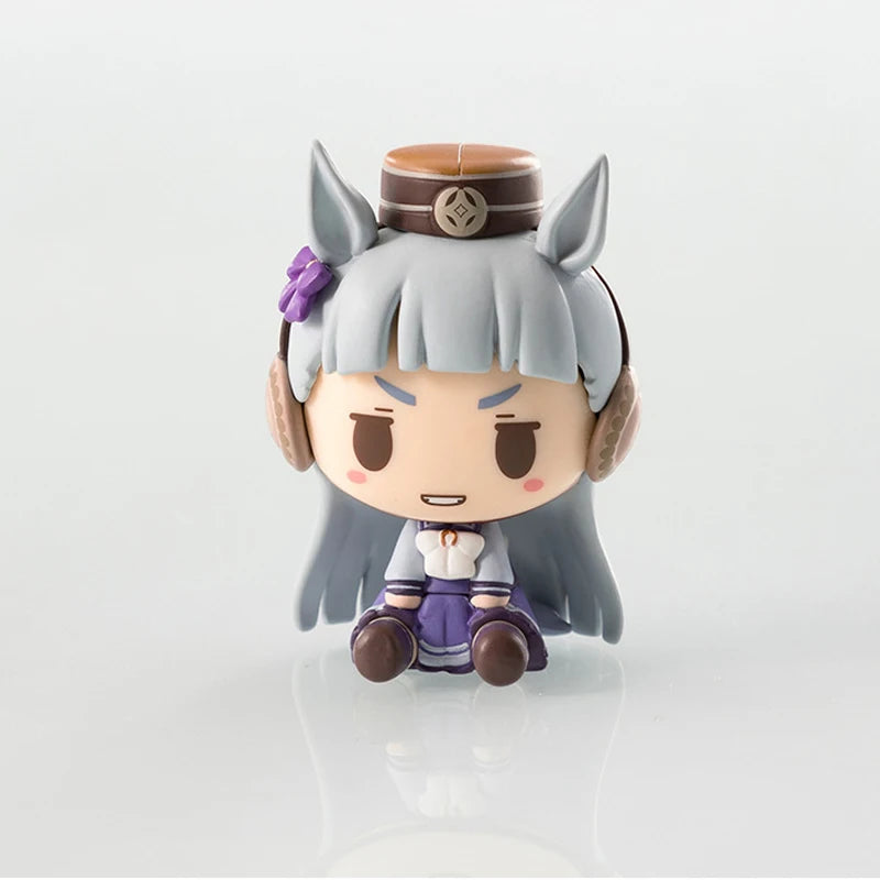 #2665 Umamusume Pretty Derby Mihono Bourbon Anime Figure Gold Ship/Tokai Teio/Matikanetannhauser Action Figure Model Doll Toys