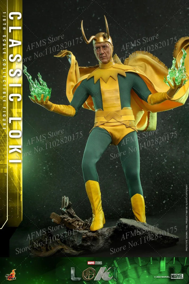 Hot Toys TMS073 1/6 Men Soldier Classic Loki Marvel Series Prank God Richard E.Grant 12Inch Action Figure Model Best Fans Gift