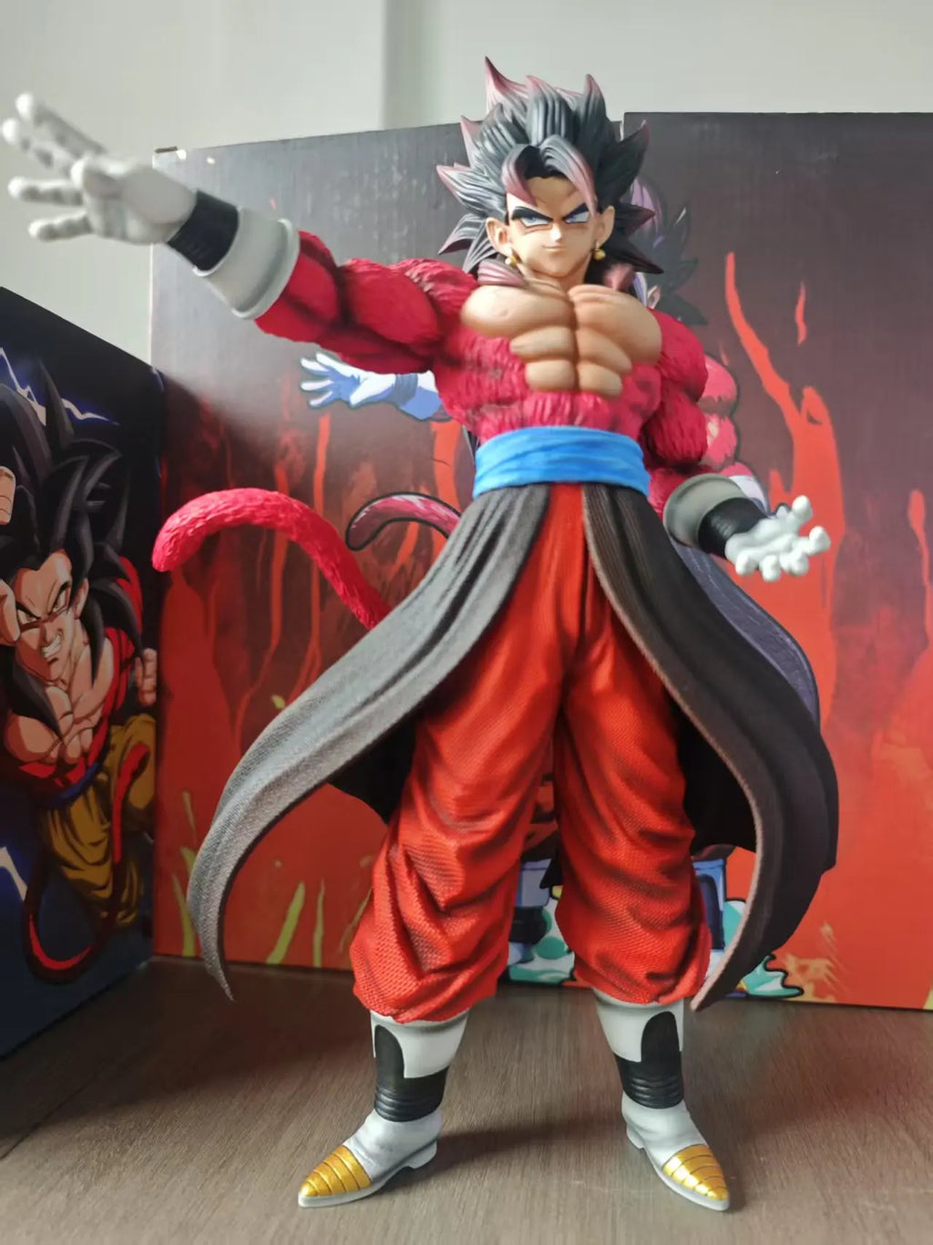 Dragon Ball Xeno Vegito Figur Super Saiyajin 4 Vegetto Actionfiguren PVC Statue Sammlung Modell Spielzeug Geschenk