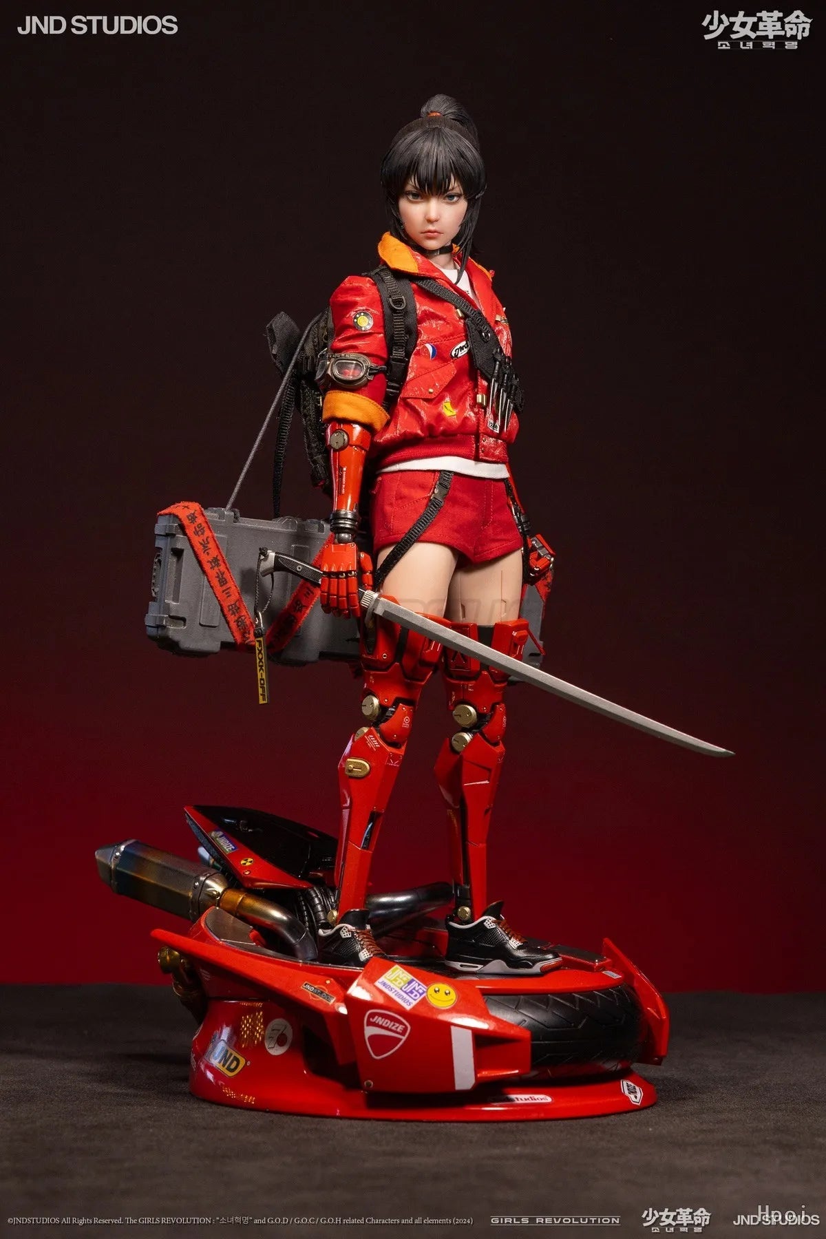 【MT】Pre-sale Original JND Studios Girl Revolution Series HIKARU THE STRIYER 1/6 Action Figure Collection Model