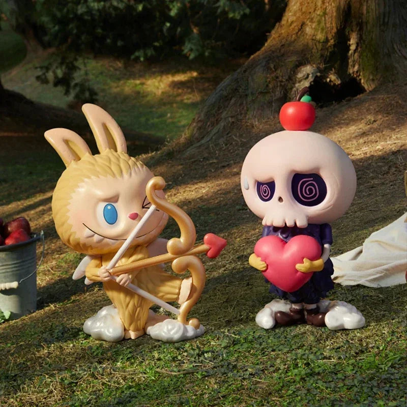 POP MART LABUBU THE MONSTERS Mischief Diary Series Blind Box Surprise Box Оригинална екшън фигурка Анимационен модел Орнамент Колекция