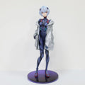 Bandai 22CM Evangelion Anime Girl Figure Ayanami Rei EVA New Form Action Figure PVC Figure Model Doll Fans Gifts Kids Toys