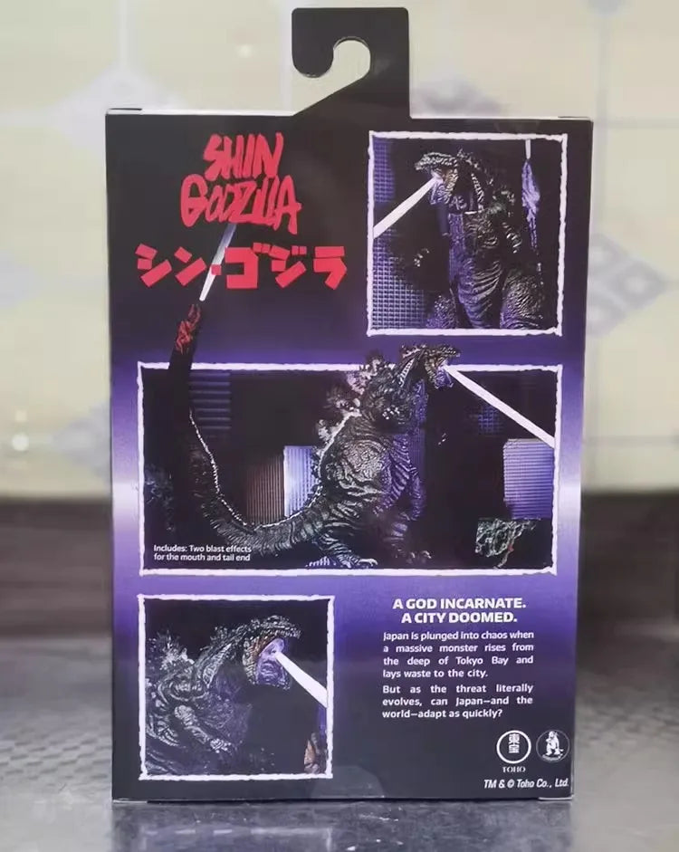 NECA 2016 Movie Version Shin Godzilla PVC Action Figure Kids Godzilla Gift 21cm