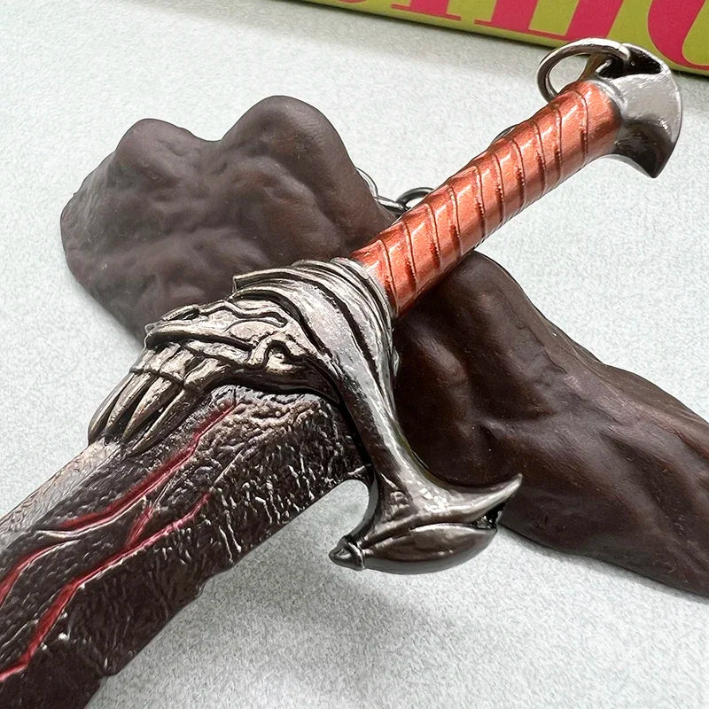 13cm God of War Game Replica Blades of Chaos Metal Weapon Model Kratos Action Figure Accessory Collectible Decoration Gift Toys