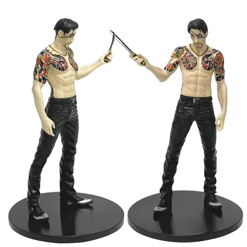 Brand New 17cm Yakuza Series For Goro Majima Anime Action Figure (PVC Material) - Collectible Model Toy, Halloween Gift